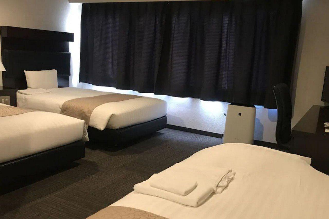 Hotel Sunline Fukuoka Hakata Ekimae Buitenkant foto