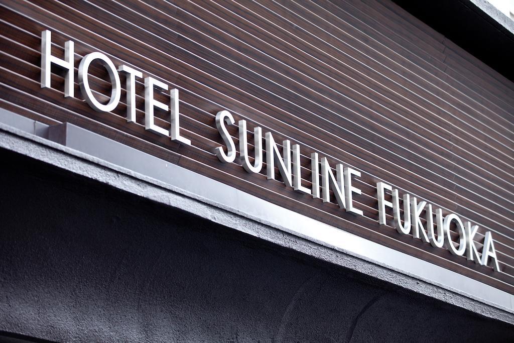 Hotel Sunline Fukuoka Hakata Ekimae Buitenkant foto