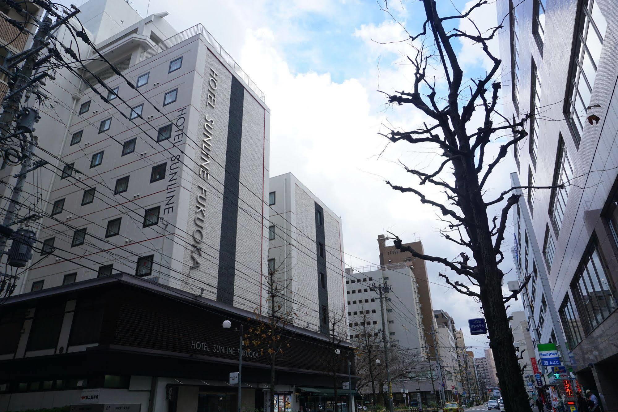 Hotel Sunline Fukuoka Hakata Ekimae Buitenkant foto